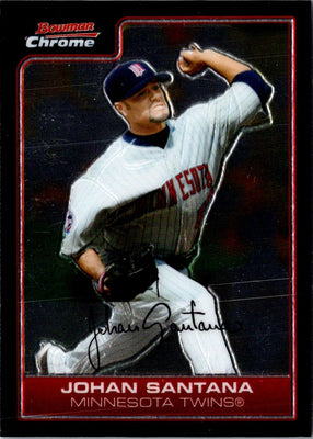 2006 Bowman Chrome Johan Santana #63