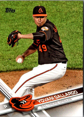 2017 Topps Yovani Gallardo #308