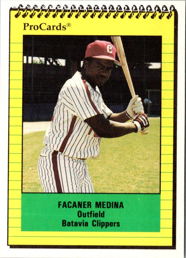 1991 ProCards Facaner Medina #3497