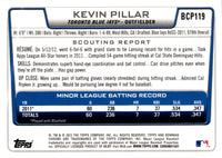 2012 Bowman Chrome Prospects Kevin Pillar #BCP119