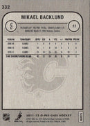 2011 O-Pee-Chee Mikael Backlund
