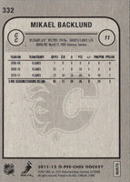 2011 O-Pee-Chee Mikael Backlund #332