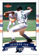 2002 Fleer Esteban Yan