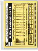 1990 Topps Tiffany Mike Henneman