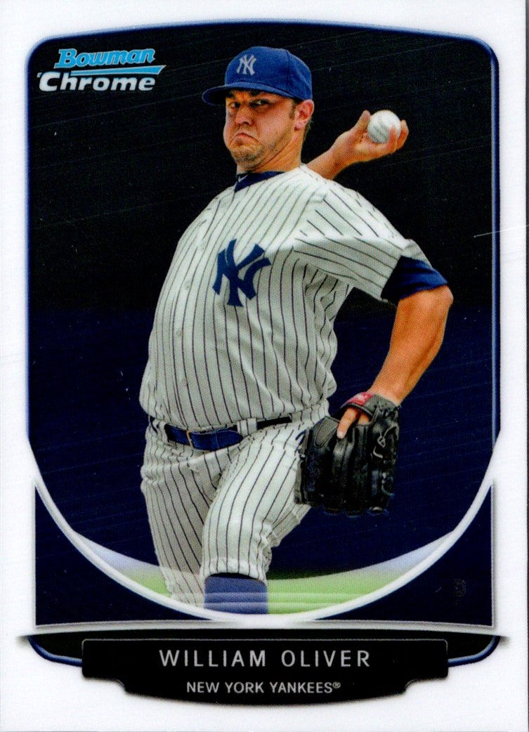 2013 Bowman Chrome Prospects William Oliver