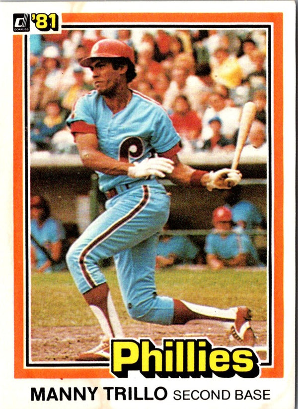 1981 Donruss Manny Trillo #22