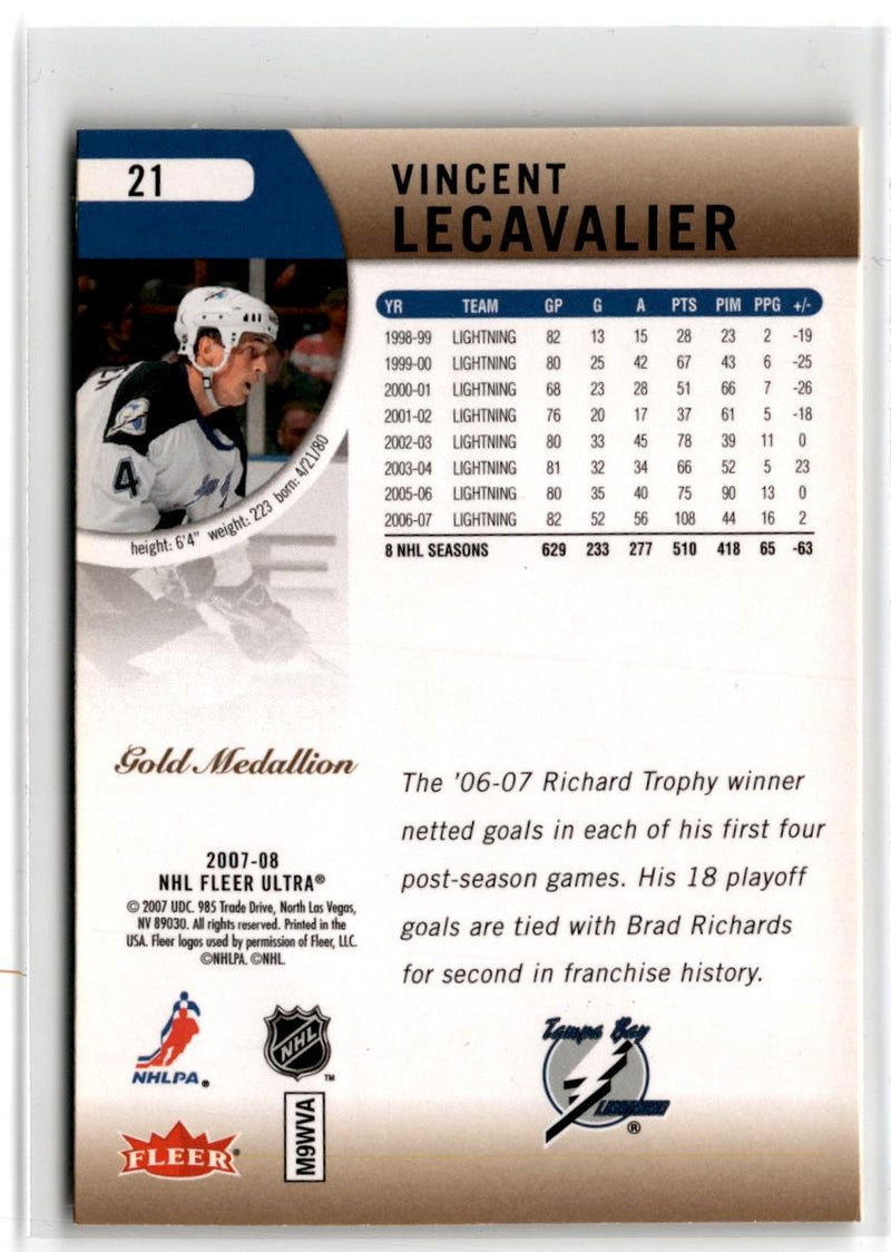 2007 Ultra Vincent Lecavalier