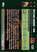 2007 Topps Skyler Green