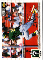 1994 Collector's Choice Stan Javier #598 Silver Signature