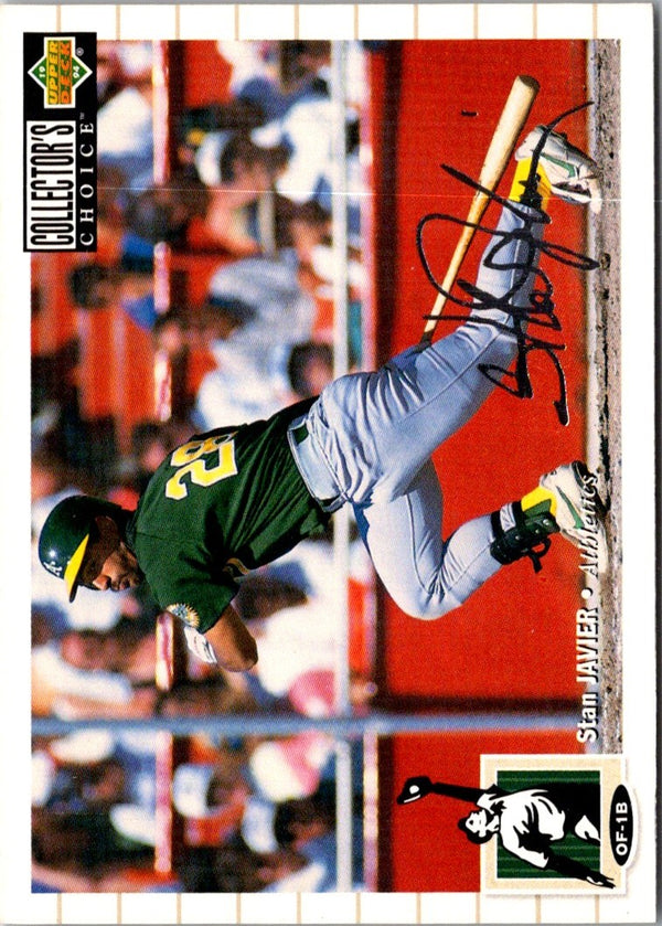 1994 Collector's Choice Stan Javier #598 Silver Signature