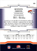 2005 Donruss Throwback Threads Quentin Griffin