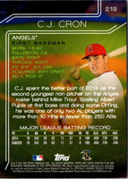 2015 Stadium Club C.J. Cron #219