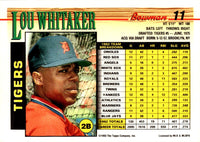 1993 Bowman Lou Whitaker #11