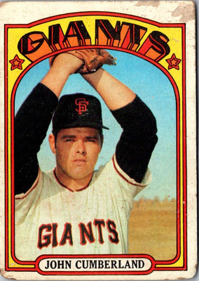 1972 Topps John Cumberland #403