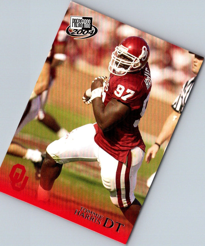 2004 Press Pass Tommie Harris #35