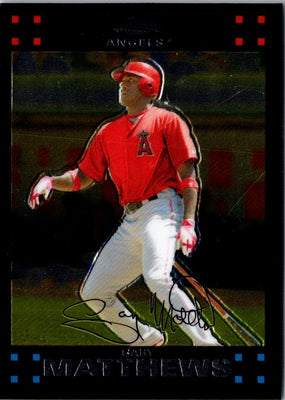 2007 Topps Chrome Gary Matthews #13