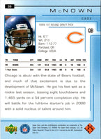 2000 Upper Deck Cade McNown #38