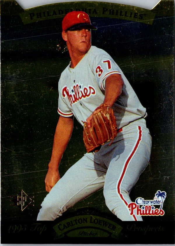 1995 SP Top Prospects Carlton Loewer #131