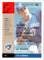 1994 Fleer Excel Aaron Jersild #137