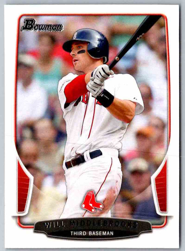 2014 Bowman Will Middlebrooks #19