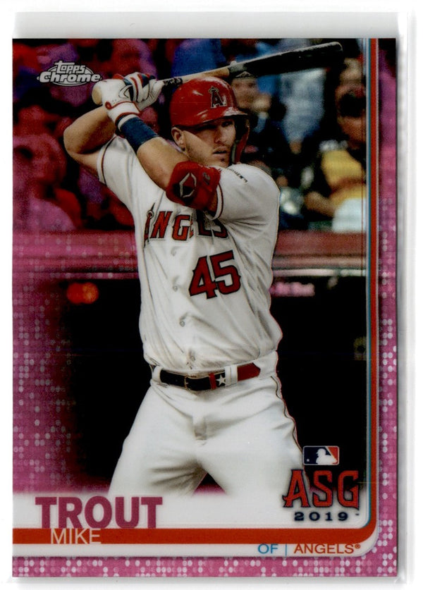 2019 Topps Update Chrome Mike Trout #US146