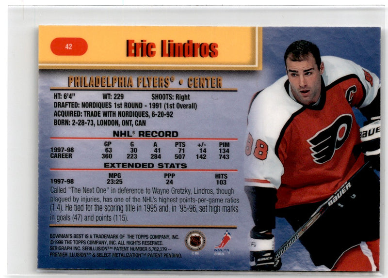 1998 Bowman's Best Eric Lindros