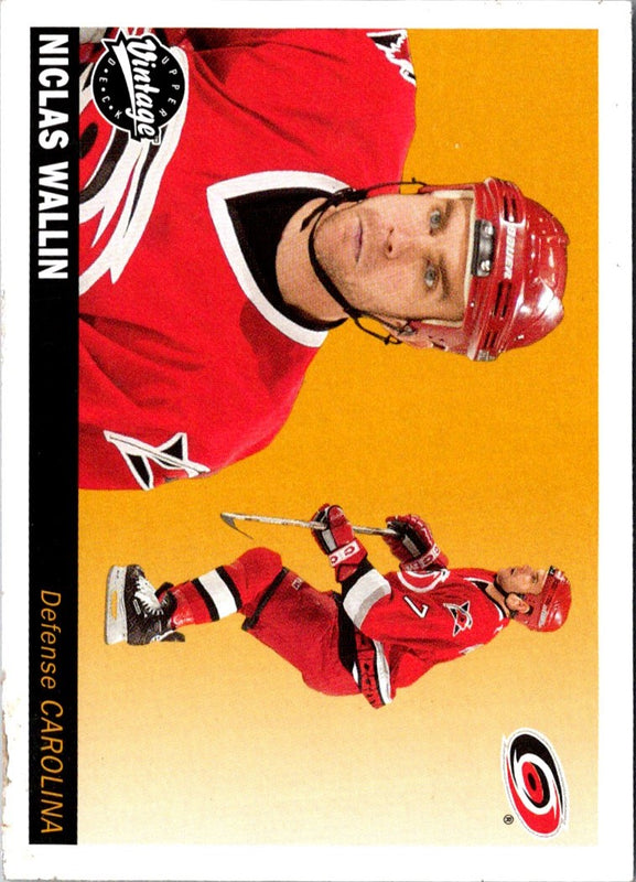 2002 Upper Deck Vintage Niclas Wallin #47