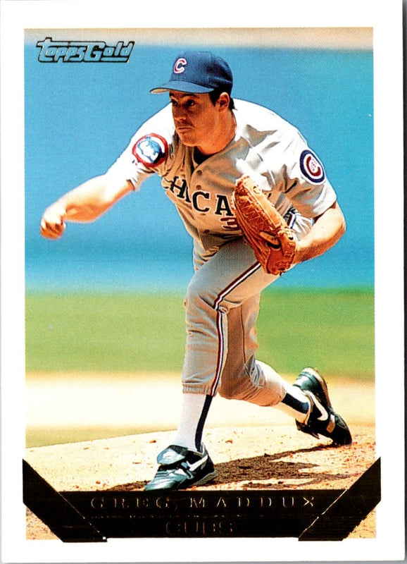 1993 Topps Gold Greg Maddux #183