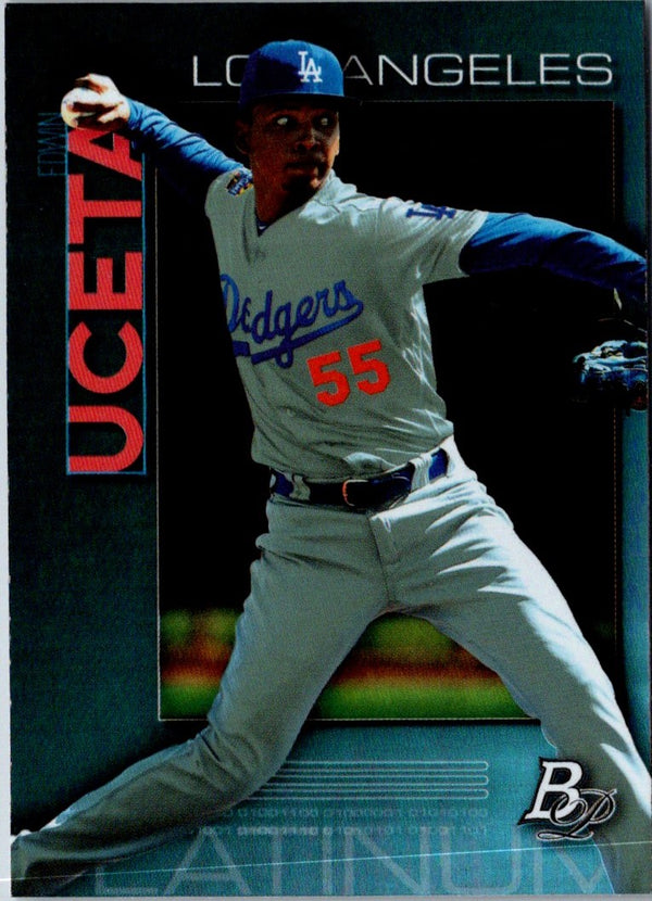 2020 Bowman Platinum Top Prospects Purple Edwin Uceta #TOP-30