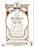 2012 Topps Gypsy Queen Clay Buchholz #59