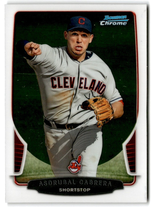 2013 Bowman Chrome Asdrubal Cabrera #141