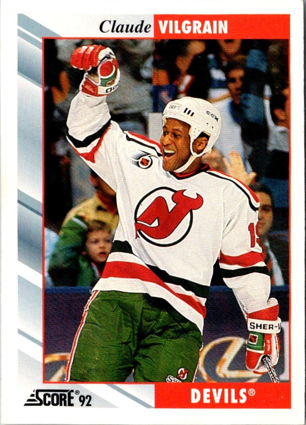 1992 Score Claude Vilgrain #326