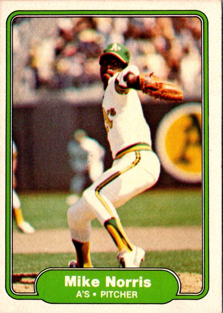 1982 Fleer Mike Norris