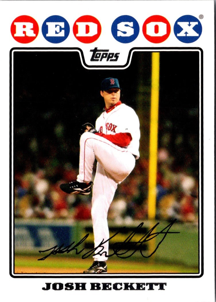 2008 Topps Josh Beckett