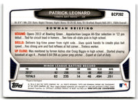 2013 Bowman Chrome Prospects Patrick Leonard #BCP202
