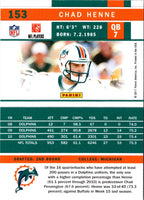 2011 Score Chad Henne #153