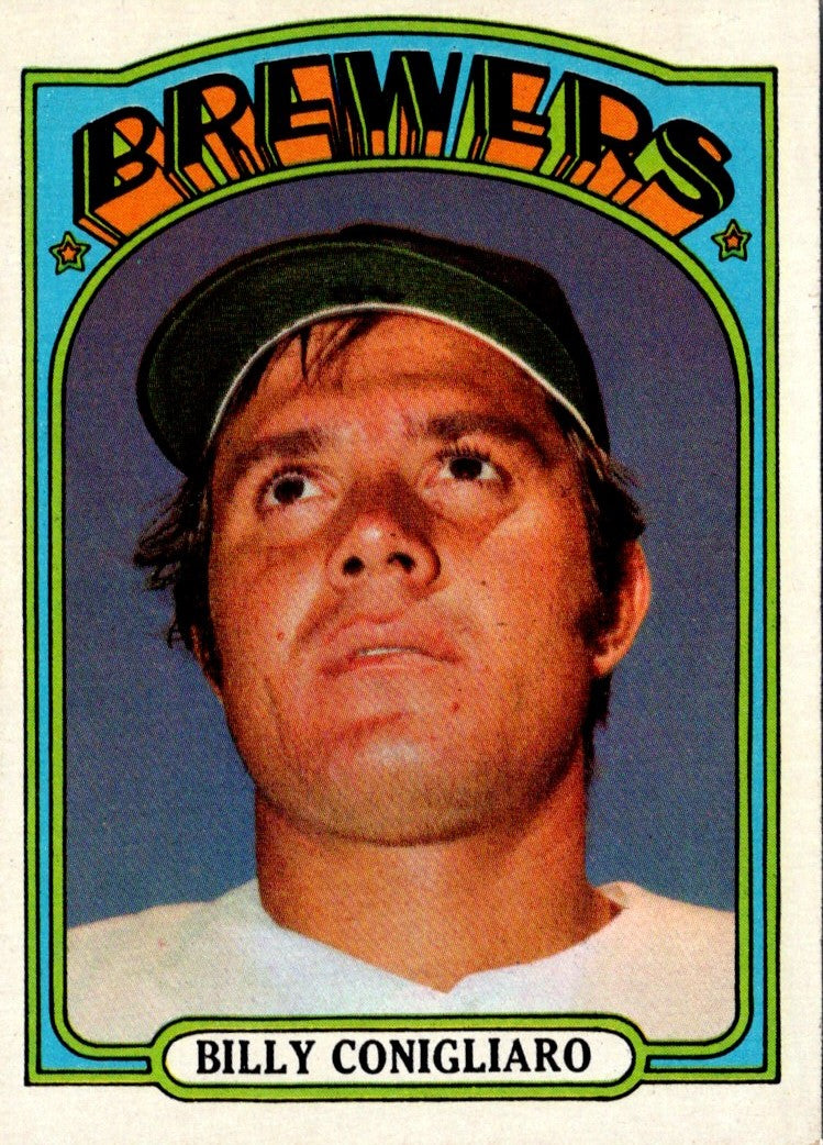 1972 Topps Billy Conigliaro