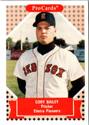 1991 ProCards Tomorrow's Heroes Cory Bailey