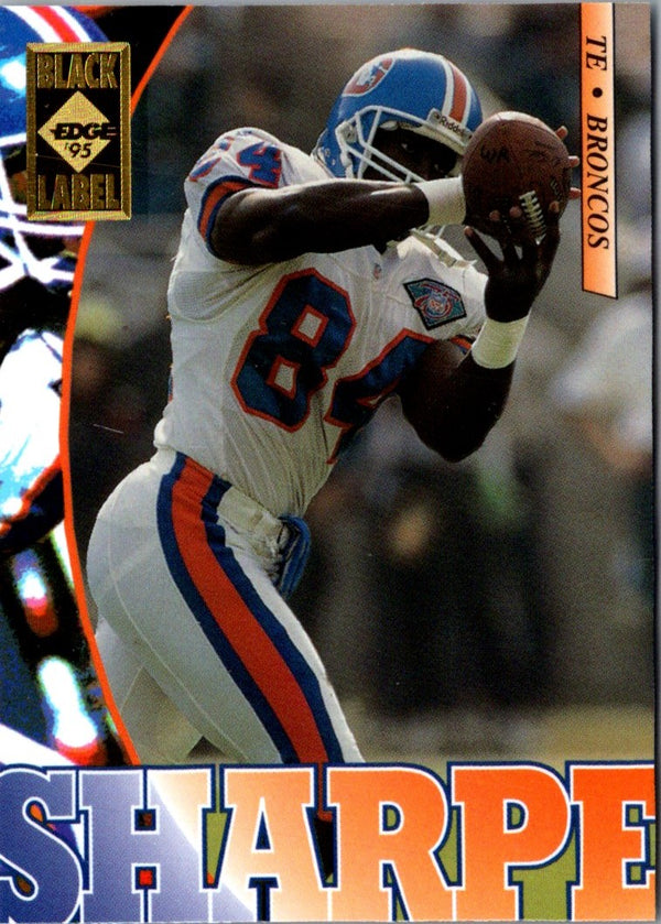 1995 Collector's Edge Black Label Shannon Sharpe #64