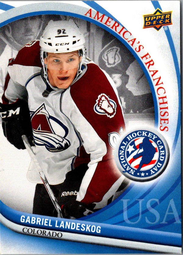 2011 Upper Deck National Hockey Card Day USA Gabriel Landeskog #1