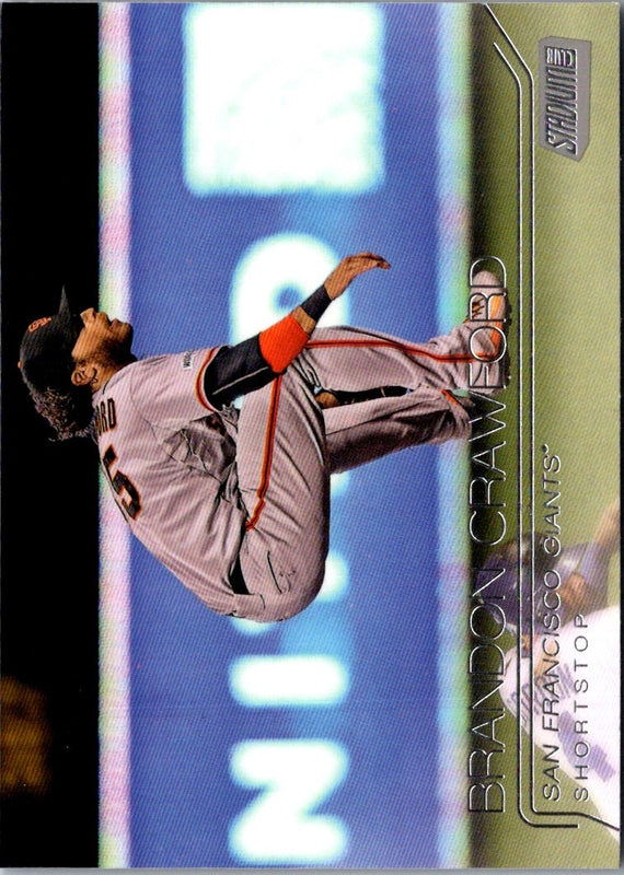 2015 Stadium Club Brandon Crawford #214