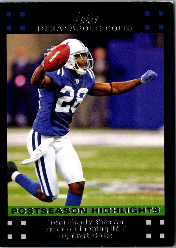 2007 Topps Tom Brady/Marlin Jackson #437