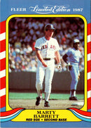 1987 Fleer Limited Edition Marty Barrett
