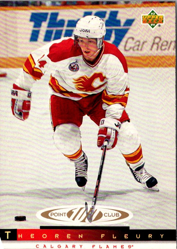 1993 Upper Deck Theo Fleury #229