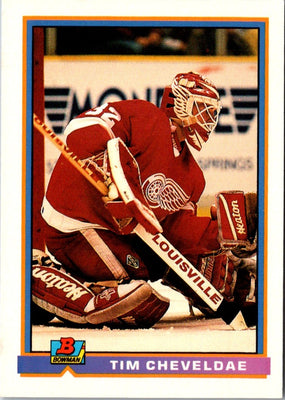 1991 Bowman Tim Cheveldae #47