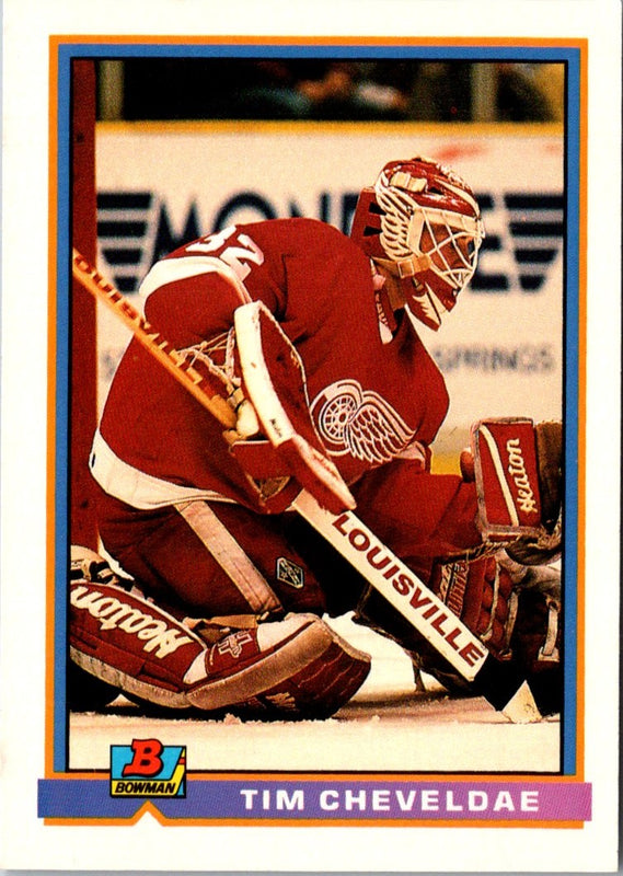 1991 Bowman Tim Cheveldae #47