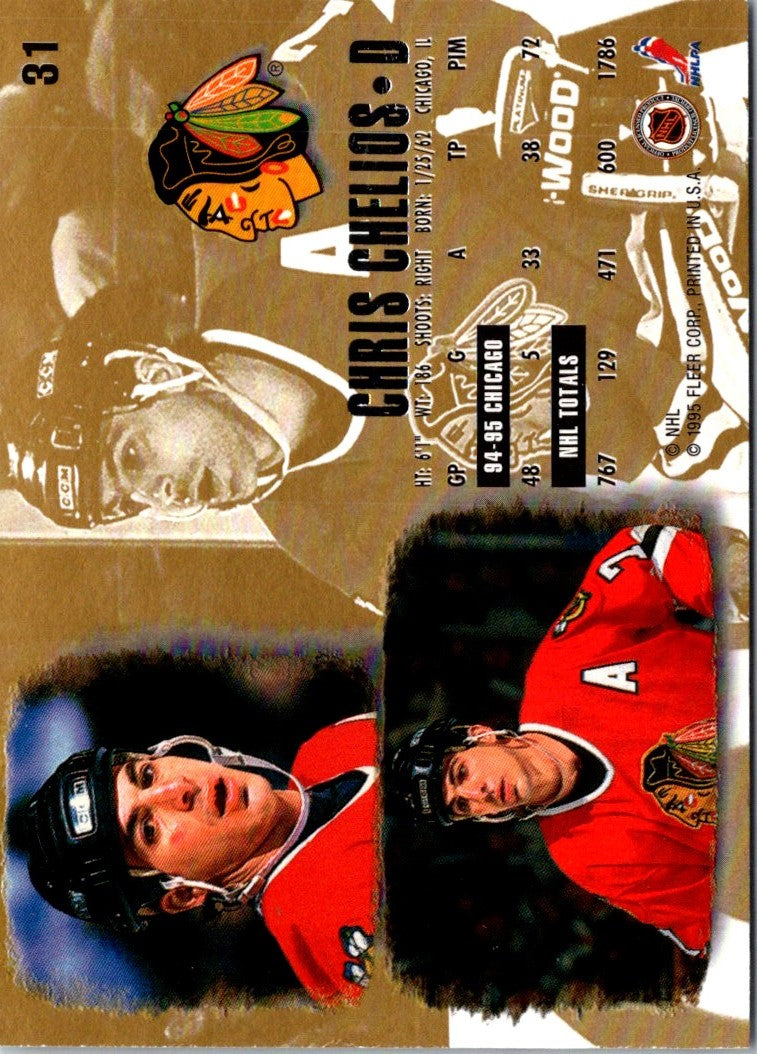 1995 Ultra Chris Chelios