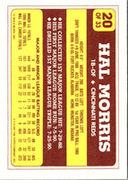 1991 Topps Rookies Hal Morris #20