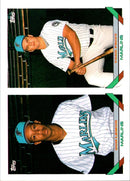 1994 Classic Best Elmira Pioneers Florida Marlins Logo
