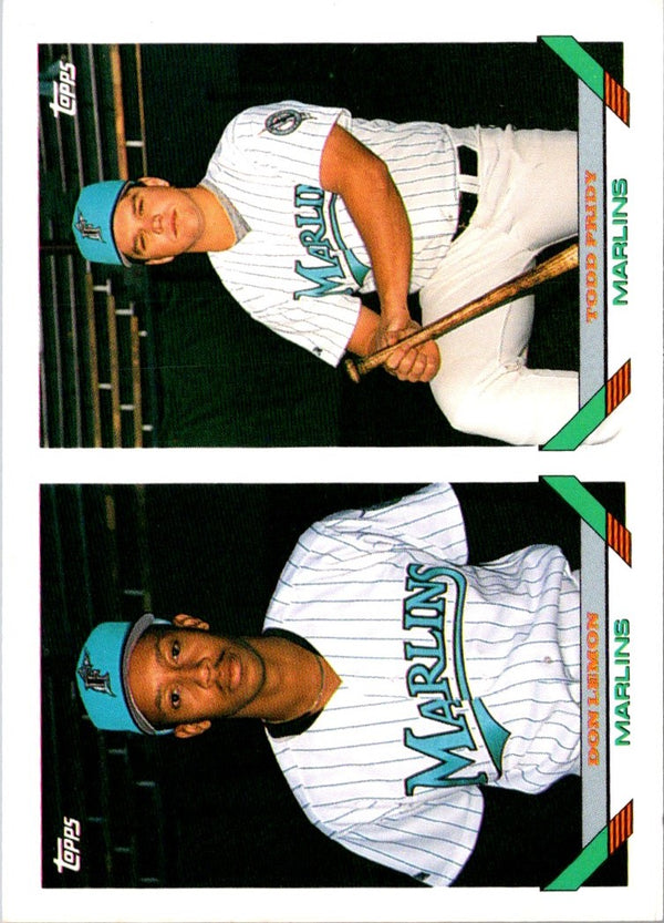 1994 Classic Best Elmira Pioneers Florida Marlins Logo #28